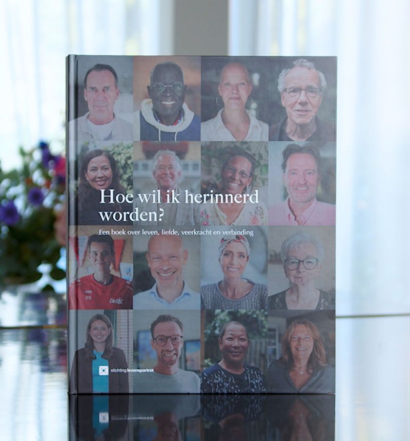 Het boek ‘Hoe wil ik herinnerd worden?’
